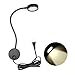 YUHAN Flexible LED Wall Lamp,3W Gooseneck Wall Mount Sconce Reading Light with Switch and Plug in Cord for Indoor Bedroom Living Room or Kids Room,Students'studying Lights (Warm White)