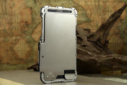 OVI Armor King Stainless Steel Smart Flip Cover Metal Case for Samsung Galaxy Note 3 N9000 N9005 + Free Touch Pen
