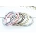 Spiral Hair Ties No Crease Elastic Ponytail Holders Phone Cord Traceless Hair Ring Suitable for All Hair Types 5 Colors,2pcs/color, 10 Pack
