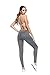 Women Sexy Yoga Pants/Leggings| |Tummy Control & Butt Lifter | Ruched Scrunch| Colombian Design| Gray XL 10-13