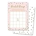 24 Cnt Bridal Shower Bingo Cards (Faux Gold Glitter on Pink)