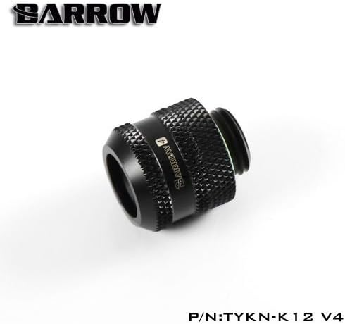 Barrow Rigid Tube Compression Fitting 16mm OD For PC Liquid Cooling Matte Black Version