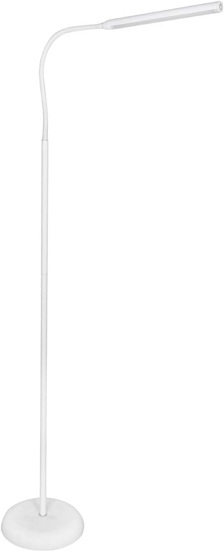 Sewing Online Free-Standing LED Floor Lamp with a Flexible Neck, Sturdy Stable Base