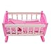 Prettyia Princess Cradle Bed Furniture for 9-11inch Reborn Girl Baby Doll Kids Pretend Play Toy Birthday Gift