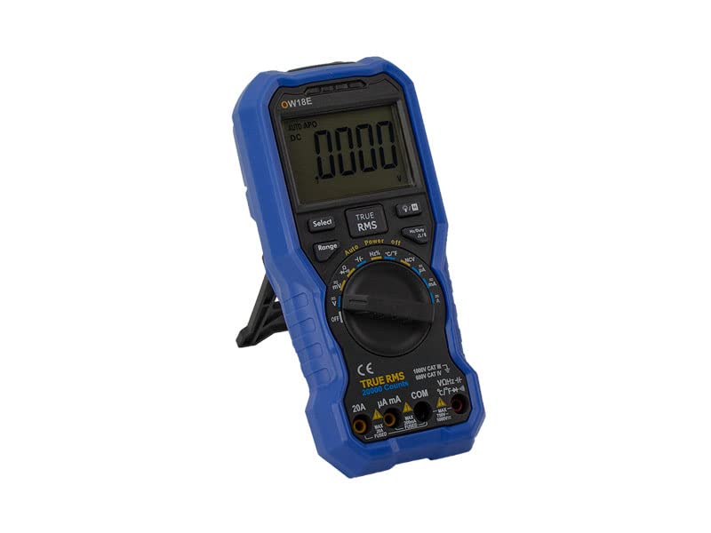 YuqiaoTime OWON OW18E 4 1/2 Digit Smart BLE4.0 True RMS Digital High Accuracy LCD Multimeter With Wireless Connection Data Log Auto-ranging(OW18E)