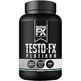 NUTRAFX Herbal Testosterone Booster Supplement 690mg - Bodybuilding Pills (28 Capsules)