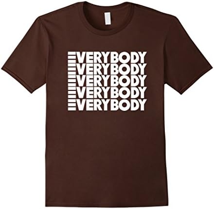 Men's Cool logic everybody t shirt Large Brown