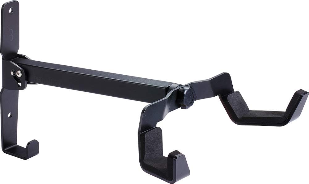 BBB Bike Wall Mount Hanger Deluxe BTL-150 Black Road Mountain Bike Rack Garage