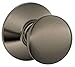 Schlage F10PLY620 Plymouth Passage Knob, Antique Pewter