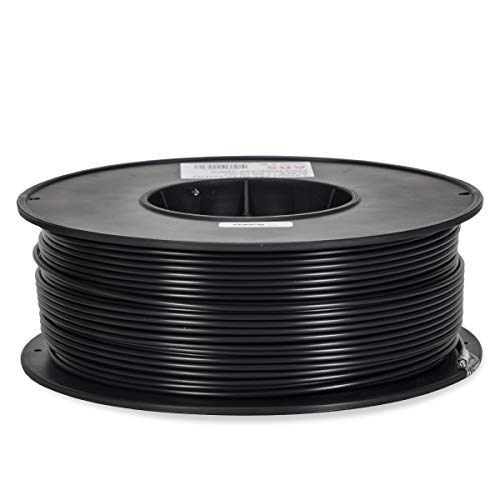 Micro Center Inland ABS Filament, ABS 3D Printer Filament 2.85mm, Dimensional Accuracy +/- 0.03 mm - 1kg Cardboard Spool (2.2 lbs) - Fits FDM/FFF Printers - Black
