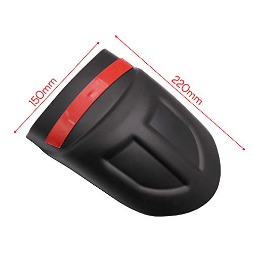 VISLONE Motorcycle Front Mudguard Fender Rear Extender Extension Fit for Honda NC750X NC750S NC700X NC700S - Thumbnail 2