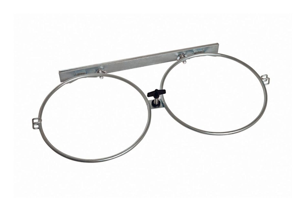 Karlie 43025 Wall Bracket and Kennel Bracket for 2 Feeding Bowls in 2 Sizes