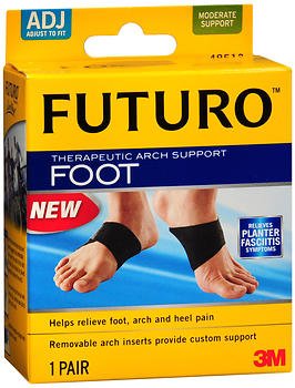 Futuro Therapeutic Arch Support Moderate - 1 pr, Pack of 4