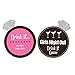 30 Count Drink If Game for Girls' Night Out, Party Game Cards, Bride to Be, Bachelorette Party - Black and Pink Drink If Card Game By Miss Flora
