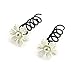 Lovef 10 Pcs 2016 Fashion Flower Spiral Spin Screw Pin Hair Clip Twist Barrette Hair Jewelry