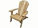 Kilmer Creek Folding Natural Cedar Adirondack Chair, Amish Crafted