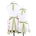 NEOVIVA Kitchen Aprons with Pockets for Mama and Me, Cute Mother and Daughter Matching Apron Set for Cooking, Baking and Gardening, Gift Pack for Mother's Day, Christmas