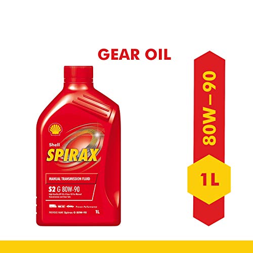Shell Spirax S2 G 80W-90 API GL-4 Gear Oil for Cars of All Fuel Types (1 L)