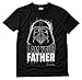 Official Star Wars Dad Shirt I Am Your Father Darth Vader T-Shirt Large Black