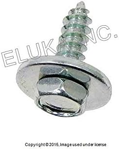 BMW Shielding Engine Compartment Trim Hex Head Metal Screw (4.8 X 16 Mm) 528i 530i 320i 733i 735i 630CSi 633CSi 635CSi M6 524td 528e 533i 535i M5 318i 318is 325e 325i 325ix M3 840Ci 840i 850Ci 850CSi 735i 735iL 740i 740iL 750iL 525i 530i 535i 540i M5 3.6 318i 318is 318ti 320i 323i 325i 325is 328i M3 M3 3.2 740i 740iL 740iLP 75