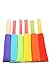 Quality Perfection Neoprene Popsicle holders ,sleeves ,Bags, 12-pack - 2 Size's Ice Pops Holders For All Size's Of Popsicle With Stitched Edges Design
