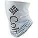 Columbia Unisex Freezer Zero Neck Gaiter, White, PFG Logo, OS