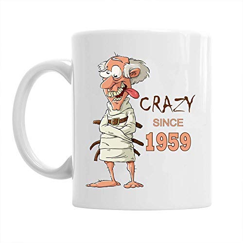 60th Birthday Gift Idea for Men Funny Novelty Keepsake for 60 Year Old Coffee Mug