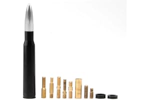 Car Truck Antenna with Valve Stem Caps - Fit 1500/2500/3500 HD, F150/F250/F350, Heavy Duty Accessories