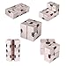 SIXTOY Infinity Cube Fidget Toy EDC Killing Time Decompression Reduce Anxiety Puzzle Toy for Children and Adults (Pink)