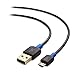 Cable Matters Combo 6-Pack Gold-Plated USB 2.0 Type A to Micro-B Cable - 1, 3, 6 Feet