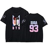 Kpop BTS Love Yourself World Tour Tshirt Suga V Jimin Sweatshirt Tops