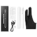Stylus Pen for Touch Screen, XIRON Rechargeable 1.5mm Fine Tip Point Active Stylus Pen Smart Digital Pencil with Glove for Drawing, Writing in iPad iPhone and other Tablet