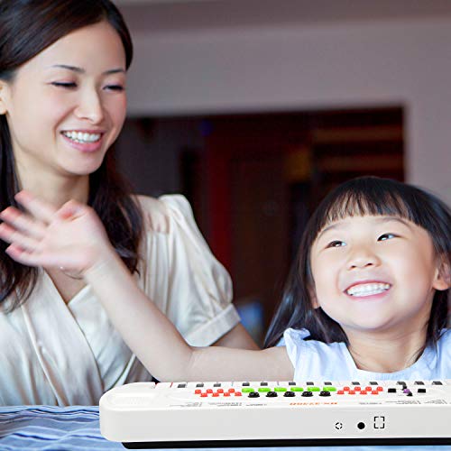 SAOCOOL Keyboard Piano for Kids, 32 Keys Multifunction Electronic Kids Piano Keyboard Music Toy Instruments for Kids with Microphone (White)