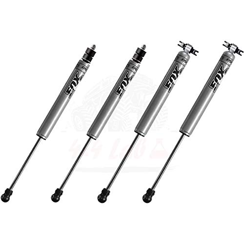 Kit of 4 Fox 2.0 Performance Series IFP 1.5-3.5 inch lift Front & Rear Shocks fits Jeep Wrangler JK 2010-2017