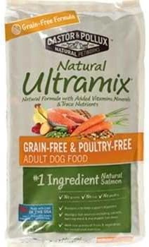 Natural Ultramix, Grain Free/Poultry Free Dry Adult Dog - Salmon, 15 lb