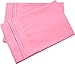 Mezzati Brushed Microfiber Premium Pillowcases Set - Ultra Soft and Lightweight for Ultimate Sleep Comfort, Wrinkle Free and Color Fade Resistant (Pink Set of 2 Standard Size Pillow Cases)