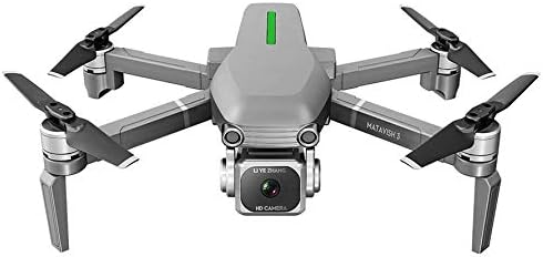 HoganeyVan GPS Foldable RC Drone L109 with 4K HD Camera RC Helicopter Aircraft 600M Wifi image transmission Remote Control Toys(3 Batteries)