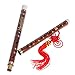 1pkg Pluggable Traditional Handmade Chinese Musical Instrument Bamboo Flute/dizi in G Key