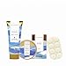Spa Luxetique Spa Gift Basket with Refreshing Ocean Essential Oils, Premium10pc Gift Baskets for Women, Decorative Box with Ribbon, Spa Gift Set Includes Shower Gel, Body Butter, Hand Soap & More!