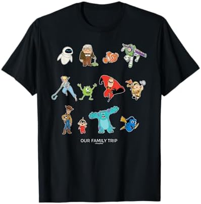 Amazon.com: Disney Pixar - Character Shape T-Shirt : Clothing