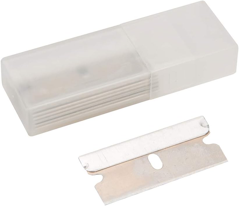 Silverline Single-Edge Razor Blades 10pk 38 x 19 x 0.25mm (589248)