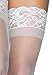 Stay Up Thigh High Adult (Color: White Size:90-160 lbs)