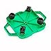 Cosom 12 Inch Plastic Childrens Scooter Board With 2 Inch Ultra-Glide Nylon Casters and Safety Guards for Physical Education Class, with Safety Handles, Sitting Scooter Board