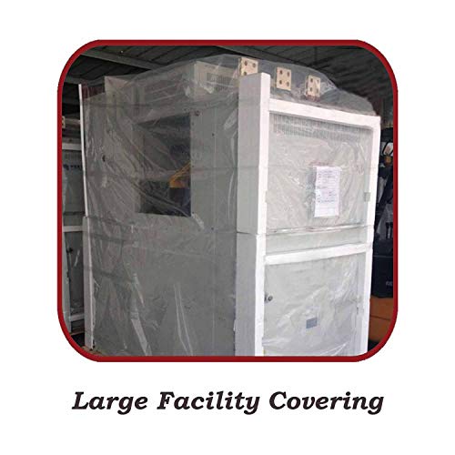 Wadason Drop Cloths for Painting Plastic Drop Cloth 9x12 Painters Drop Cloth Plastic Sheeting Tarp Drop Cloth Waterproof 1 Pack