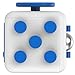 T-Tek Product Fidget Cube Relieves Stress and Anxiety for Children and Adults Anxiety Attention Toy, White Blue