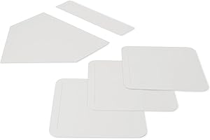Amazon Basics Softball Baseball Bases Practice Accessories, Set of 5