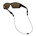 Chums Orbiter Eyewear Retainer - Lightweight Stainless Steel Cable Sunglasses Strap for Men & Women (Black)