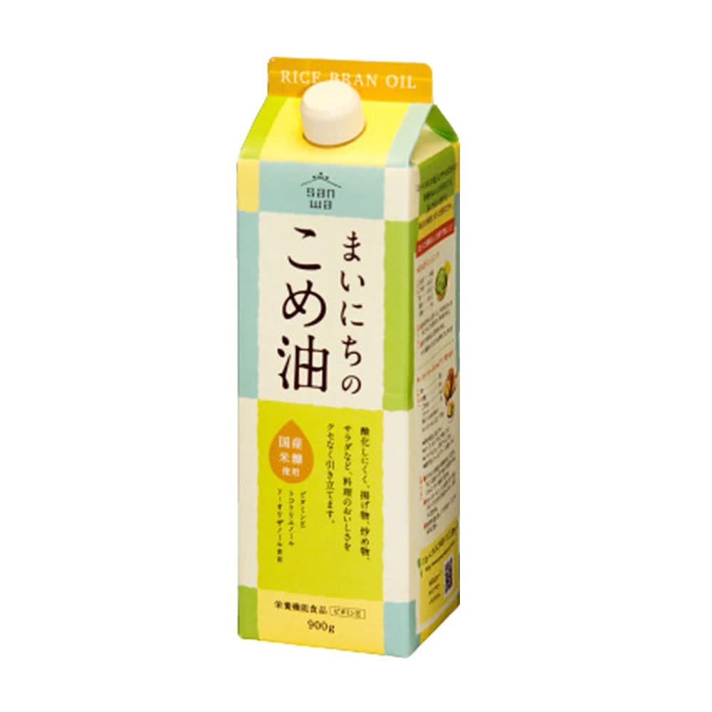 三和油脂 まいにちのこめ油 900gの商品画像