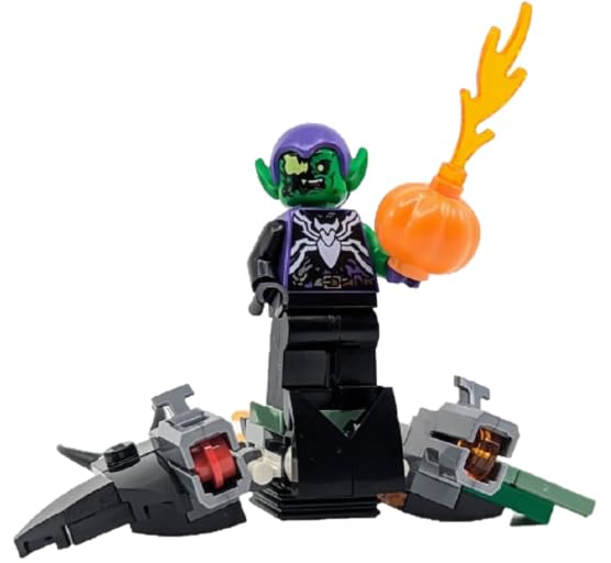 LEGO Superheroes Venomised Green Goblin Minifigure with Glider