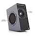 PC Computer USB Powered Speakers w/ 3.5mm AUX Input by GOgroove - SonaVERSE O2 (Black) - 2.0 Channel Dual Passive Bass Woofers, Built-in Volume Dial, Sleek Compact Design Ideal for Desktops & Laptops
